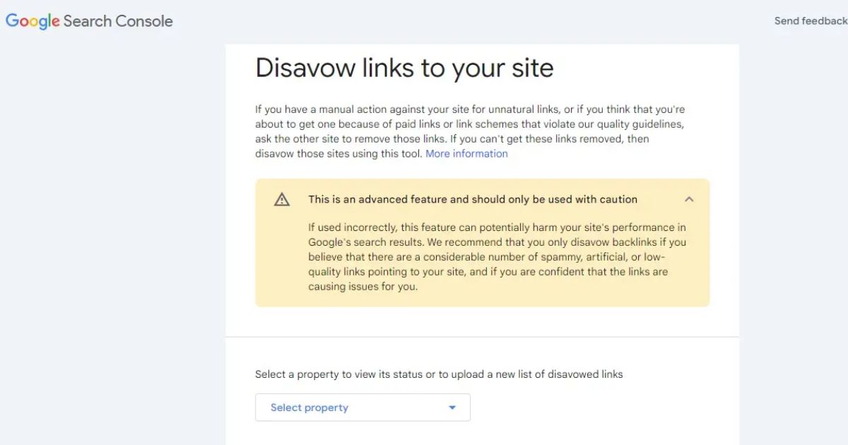 Disavow link là gì