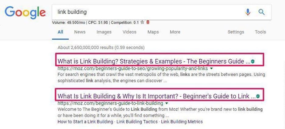 Cách nhận diện keyword cannibalization