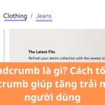 Breadcrumb là gì?
